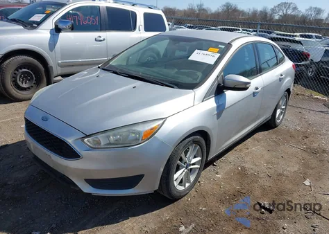2017 Ford Focus Se из США, поврежденный, VIN 1FADP3F28HL237522